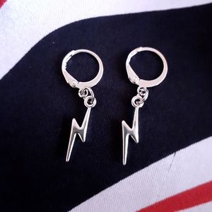NEW Lightning Bolt Dangle Earrings